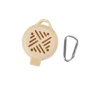 APGLSXY Support de contrôle des menaces en silicone avec base étendue pour recueillir les déchets et se connecter au sac de tente, zone de piscine pour un placement bien rangé, étui étanche parfumé