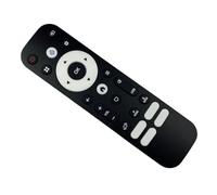 APGLSXY Télécommande rétroéclairée pour environnement de faible luminosité Poignée ergonomique Commande vocale ABS Léger Portable Télécommande vocale