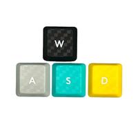APGLSXY Touches tactiles de texture rétroéclairées WASD flèches de remplacement pour clavier mécanique G813 G913 G913TKL touches WASD flèches