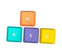 APGLSXY Touches tactiles de texture rétroéclairées WASD flèches de remplacement pour clavier mécanique G813 G913 G913TKL touches WASD flèches
