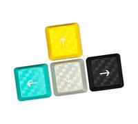 APGLSXY Touches tactiles de texture rétroéclairées WASD flèches de remplacement pour clavier mécanique G813 G913 G913TKL touches WASD flèches