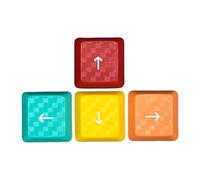 APGLSXY Touches tactiles de texture rétroéclairées WASD flèches de remplacement pour clavier mécanique G813 G913 G913TKL touches WASD flèches