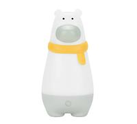 APGLSXY Veilleuse LED en silicone avec motif ours de dessin animé, 3 couleurs, lampe de chevet rechargeable par USB pour extérieur, voyage, camping, atmosphère pour chambre, voiture, chambre à coucher