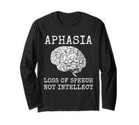 Aphasie Perte de la parole et non Intellect pour Aphasia Warrior Manche Longue