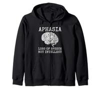 Aphasie Perte de la parole et non Intellect pour Aphasia Warrior Sweat à Capuche