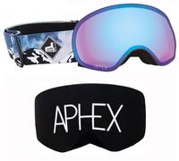 APHEX XPR THE ONE EDITION Magnet Schneebrille 2025 mountain strap/photochromatic revo blue