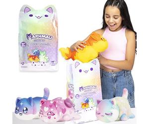 Aphmau MeeMeows 11” Classic Mystery Plush, Elemental, Youtube Minecraft Gaming Channel, Plush Mystery Box, Blind Box, 1 of 8 Possible Elemental MeeMeows, Official Merch