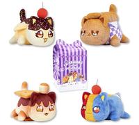 Aphmau MeeMeows Peluche mystère classique de 28 cm, friandises de carnaval ; chaîne de jeu YouTube, boîte mystère en peluche, boîte aveugle, 1 des 4 friandises de carnaval possibles MeeMeows, produit