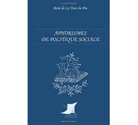 Aphorismes de politique sociale