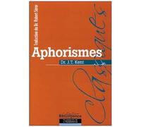 Aphorismes Précédés D'une Introduction À L'homéopathie (Prolégomènes) Du Dr Samuel Hahnemann
