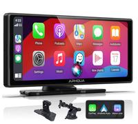 APHQUA 2025 Autoradio CarPlay et Android Auto, Écran Portable ecran carplay Voiture de 10,26'' IPS Carplay avec Écran Tactile, Connectivité Bluetooth, Siri, Navigation GPS, Miroir Link, AUX/FM