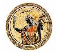 Aphrodite Boîte à bijoux en céramique avec motif de déesse grecque romaine Noir