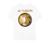 Aphrodite, déesse Grecque de la beauté et de l'amour T-Shirt, Homme Grandes Tailles, Blanc, 5X Tall