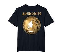 Aphrodite, déesse Grecque de la beauté et de l'amour T-Shirt, Homme Grandes Tailles, Noir, 4X Tall