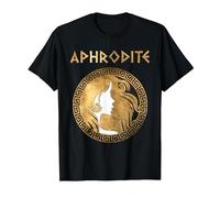 Aphrodite, déesse Grecque de la beauté et de l'amour T-Shirt, Homme, Noir, 4XL