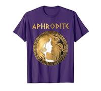 Aphrodite, déesse Grecque de la beauté et de l'amour T-Shirt, Homme, Violet, 3XL