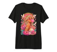 Aphrodite Mythologie Grecque Déesse Bubblegum Esthétique T-Shirt Haut de Gamme