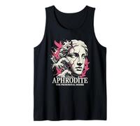 Aphrodite Statue de déesse Grecque Vaporwave Esthétique Vagues Débardeur