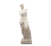 Aphrodite Statue de la déesse grecque Venus de Milo en marbre moulé 39,5 cm