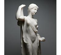 Aphrodite Statue de Venus Genetrix en marbre moulé de la déesse grecque 25 cm