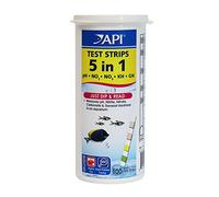 API 5-in-1 Test Strips Freshwater & Saltwater Aquarium Test Strips 100 Count