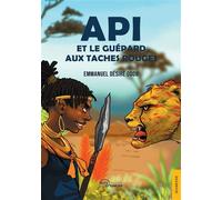 Api et le Guépard aux taches rouges - Emmanuel Désiré Odou - Jets D'encre - broché - Album jeunesse