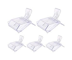 Apia reine Holder - 5pcs abeille d'abeilles, ensemble de clips, de capture de reine de marquage transparent | de marque apiculteur, boîte à piège, capteur de marquage pour les magasins