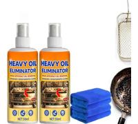 Apiastar Kitchen Degreaser Spray,Degraissant Barbecue,Nettoyant Grille Barbecue,Nettoyant Pour Four Et Cuisine,Pour Des Fours,Hottes Aspirantes,Ustensiles De Cuisine,Grils Extérieurs (50ml*2)