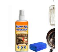 Apiastar Kitchen Degreaser Spray,Degraissant Barbecue,Nettoyant Grille Barbecue,Nettoyant Pour Four Et Cuisine,Pour Des Fours,Hottes Aspirantes,Ustensiles De Cuisine,Grils Extérieurs (50ml*1)