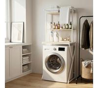 APICIZON Étagère Machine à Laver avec Porte-Serviettes, 3 Niveaux