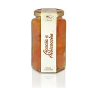 Apicoltura Cazzola Italy - Apricot and Acacia Honey - Jar of 350 g