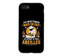 Apiculteur Apiculture Abeille Humour Je Pense À Mes Abeilles Coque pour iPhone SE (2020) / 7/8