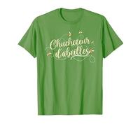 Apiculteur Drôle Abeille Miel Chuchoteur D'abeilles T-Shirt, Homme, Herbe, XL
