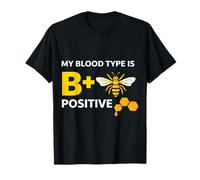 Apiculteur Mon Groupe sanguin est Une Abeille Positive B T-Shirt