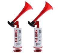 APIELE Lot de 2 klaxons à gaz portables pour bateau, événements sportifs, fêtes, fêtes d'anniversaire, jeux, camping
