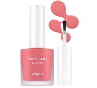 A'PIEU Juicy-Pang - Blush à eau [PK01] - Blush liquide fruité pour les joues, couleur à construire et mélanger, finition rosée hydratante avec mélange d'extraits de fruits et eau de fleur de rose, 9,2