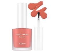 A'PIEU Juicy-Pang Blush à l'eau [CR01] (9,2 ml) - Teinte fruitée et texture douce mélangeable. Mélange d'extraits de fruits, eau de rose