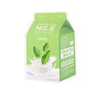 A'PIEU Masque en tissu au lait Milk one pack 21g THÉ VERT