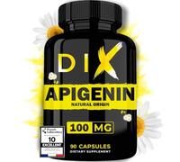 Apigénine Pure ✦ Extrait de Camomille ✦ Relaxation & Sommeil Réparateur ✦ Antioxydant & Longévité ✦ Boost le NAD+ ✦ 100% Naturel & Sans Additifs ✦ Société Française ✦