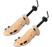APIKA Embauchoirs à chaussures Bois Naturel Ensemble de 2, Taille M