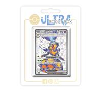 Apiriene ex 212/197 Full Art Téracristal Secrète - Myboost X Écarlate et Violet 3 Flammes Obsidiennes - Coffret de 10 Cartes Pokémon Françaises