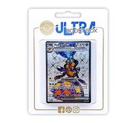Apiriene ex 212/197 Full Art Téracristal Secrète - Ultraboost X Écarlate et Violet 03 Flammes Obsidiennes - Coffret de 10 Cartes Pokémon Françaises