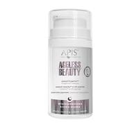 Apis Ageless Beauty Crème de nuit avec progeline - 50 ml - Soin anti-âge, raffermissant et hydratant à l'huile d'avocat, beurre de karité, Q10 et complexe de peptides pour une peau lisse et éclatante