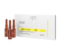 APIS CERAMIDE REPAIR Ampoules régénérantes 10 x 3 ml avec céramides 3 et 6-II, bêta-glucane, acide hyaluronique et nombril asiatique - Reconstruction de la barrière cutanée, apaise et hydratation