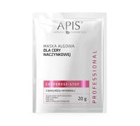 APIS COUPEROSE-STOP Masque d'algues pour peau de couperose avec rose de chien, arnica et vitamine C | Soulagement de la peau sensible de la couperose | 20 g