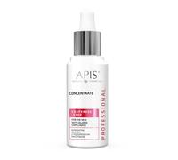 APIS Couperose Top Concentré pour peaux sensibles avec problèmes de couperose avec vitamine C, ginko, pamplemousse et citron | Soulagement de la peau sensible de la couperose | 30 ml
