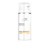 Apis Crème de protection SPF 50 (SPF 50) - 100 ml - Avec huiles naturelles et acide hyaluronique - Haute protection solaire UVA UVB avec filtres bio - Pour peaux sensibles et pigmentées