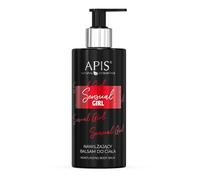 APIS SENSUAL GIRL Baume hydratant pour le corps avec lin, aloes, mangue et cerise | Ligne parfumée et peau hydratée | 300 ml