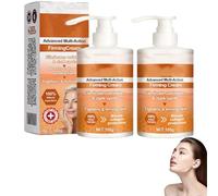APISDERM AVANCÉ MULTIQUE CRÈME FERMING, Crème réductrice de rides rares avancées, crème rajeunissante rajeunie, améliorer l'élasticité et la fermeté de la peau, sérum hydratant du corps (2pcs)