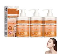 APISDERM AVANCÉ MULTIQUE CRÈME FERMING, Crème réductrice de rides rares avancées, crème rajeunissante rajeunie, améliorer l'élasticité et la fermeté de la peau, sérum hydratant du corps (3pcs)